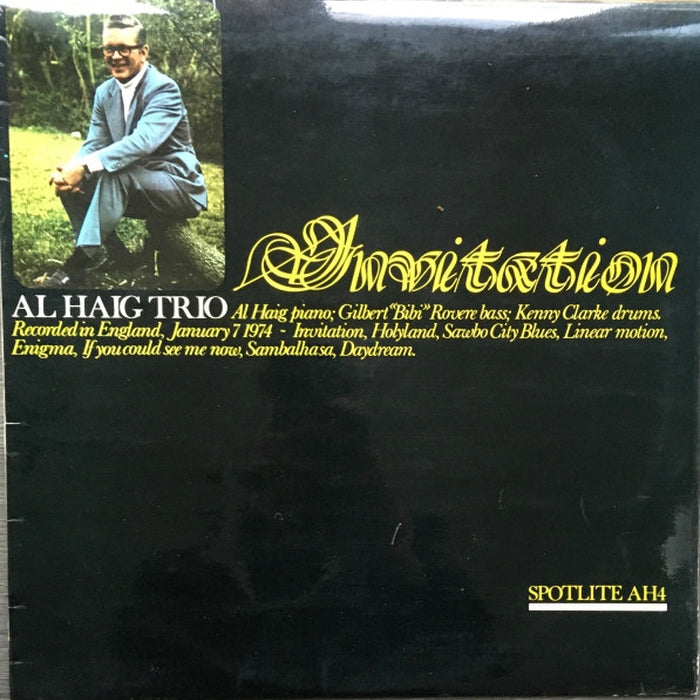 Al Haig Trio – Invitation (NM/VG+) - VINYL LP