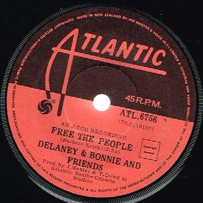 Delaney & Bonnie & Friends – Free The People (VG+/VG+) - VINYL LP