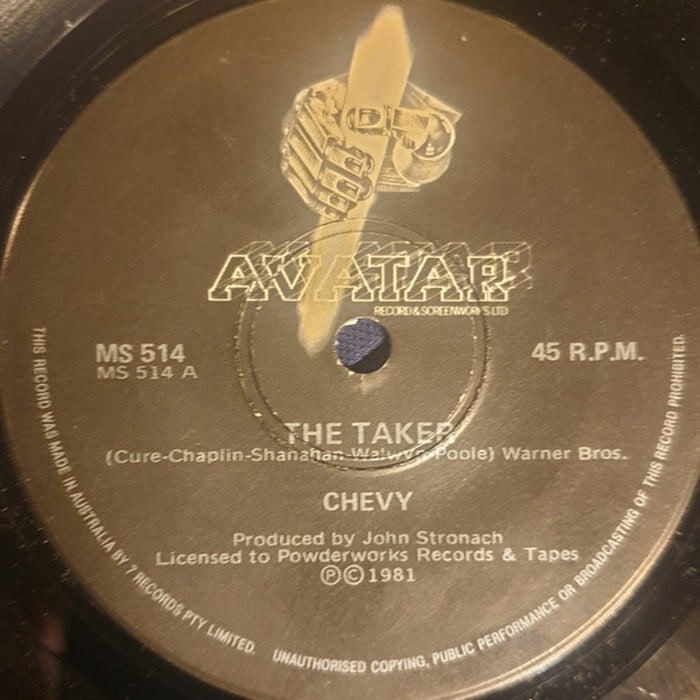 Chevy – The Taker (VG+/Generic) - VINYL LP
