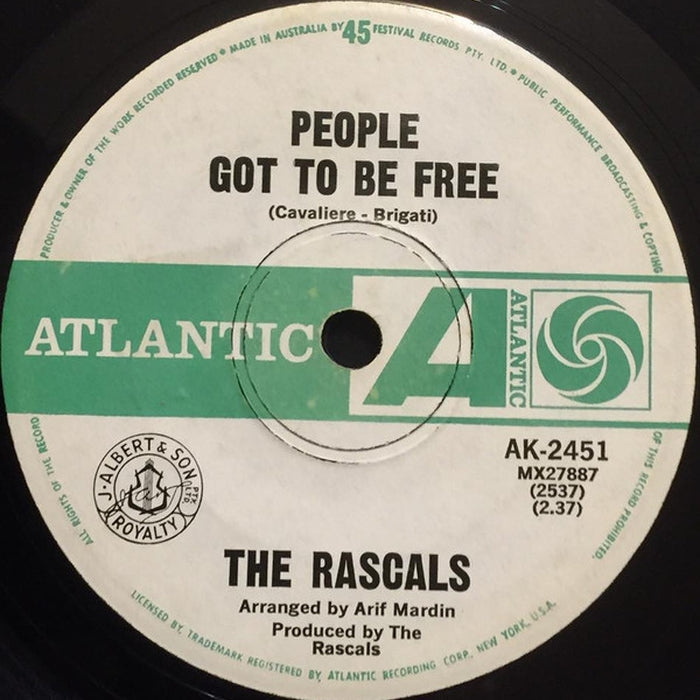 The Rascals – People Got To Be Free (E/Generic) - VINYL LP