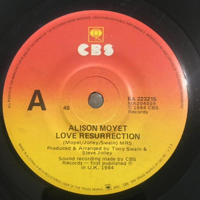 Alison Moyet – Love Resurrection (E/Generic) - VINYL LP