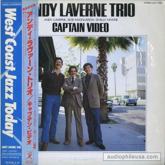 Andy LaVerne Trio – Captain Video (E/VG+) - VINYL LP