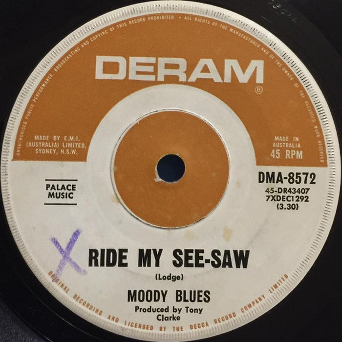 The Moody Blues – Ride My See-Saw (VG+/Generic) - VINYL LP