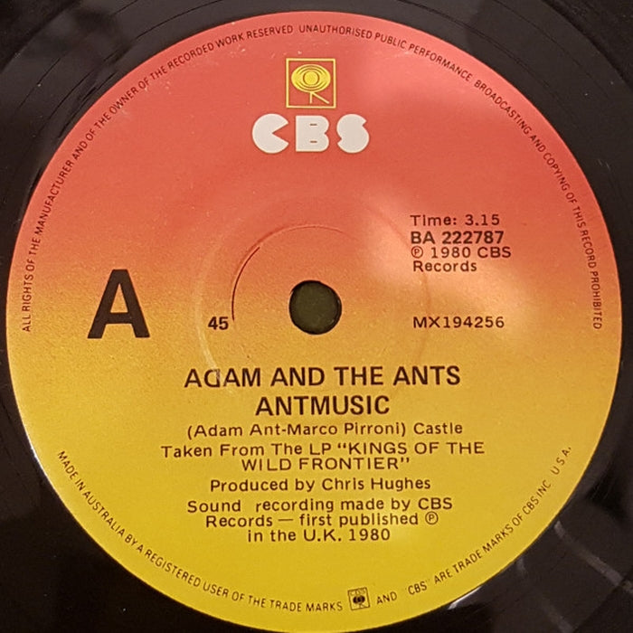 Adam And The Ants – Antmusic (VG+/Generic) - VINYL LP