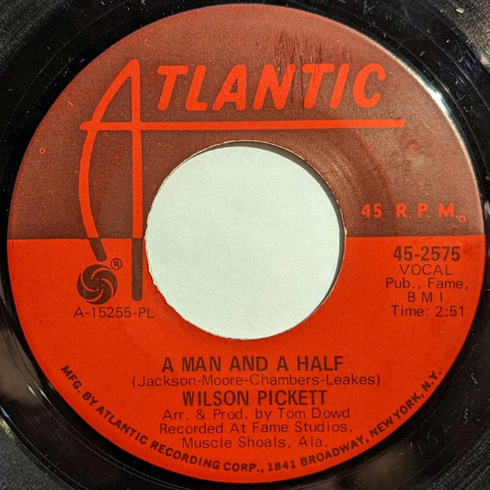 Wilson Pickett – A Man And A Half / People Make The World (What It Is) (VG+/Generic) - VINYL LP