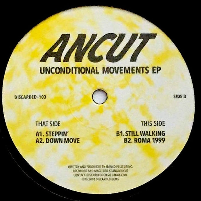 Ancut – Unconditional Movements EP (E/Generic) - VINYL LP