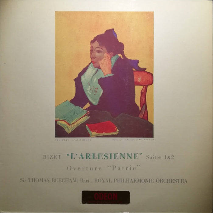 Georges Bizet, Sir Thomas Beecham, The Royal Philharmonic Orchestra – "L'Arlesienne" Suites 1 & 2, Overture "Patrie" (VG+/VG+) - VINYL LP