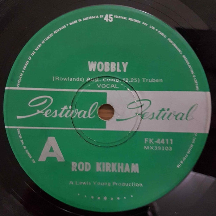 Rod Kirkham – Wobbly (VG+/Generic) - VINYL LP