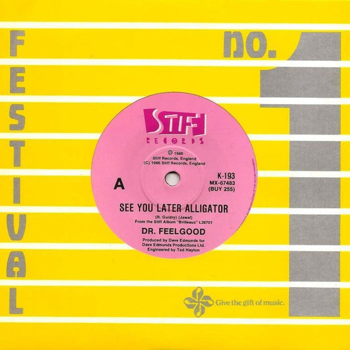 Dr. Feelgood – See You Later Alligator (VG+/Generic) - VINYL LP