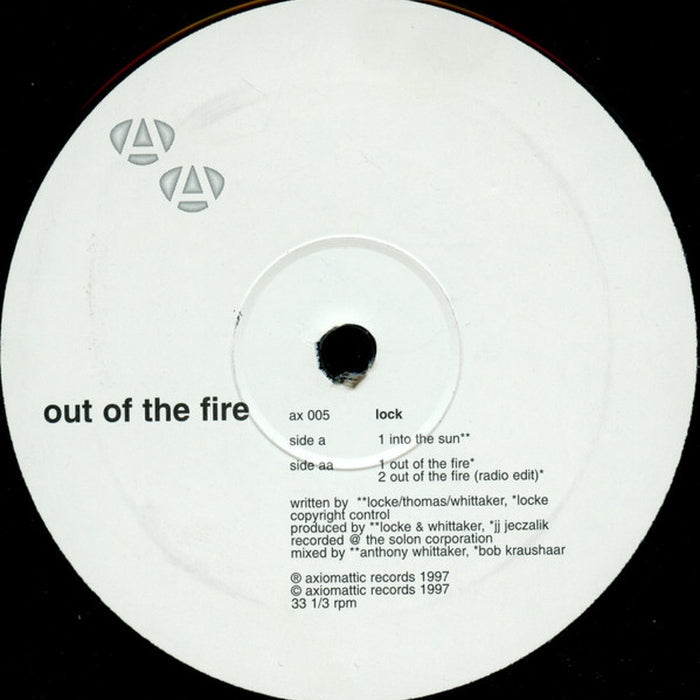 Lock – Into The Sun / Out Of The Fire (VG+/Generic) - VINYL LP