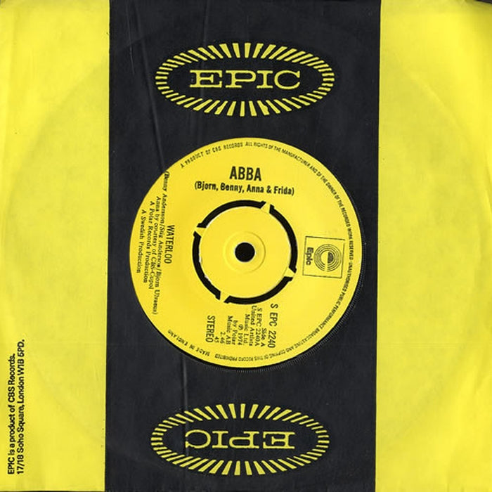 ABBA, Björn & Benny, Agnetha & Anni-Frid – Waterloo (VG+/Generic) - VINYL LP