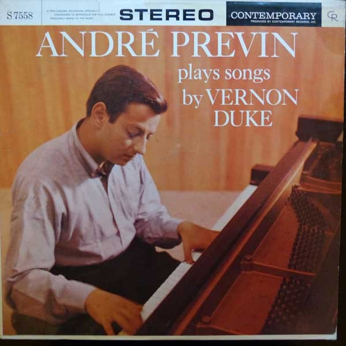 André Previn – André Previn Plays Songs By Vernon Duke (VG+/VG+) - VINYL LP