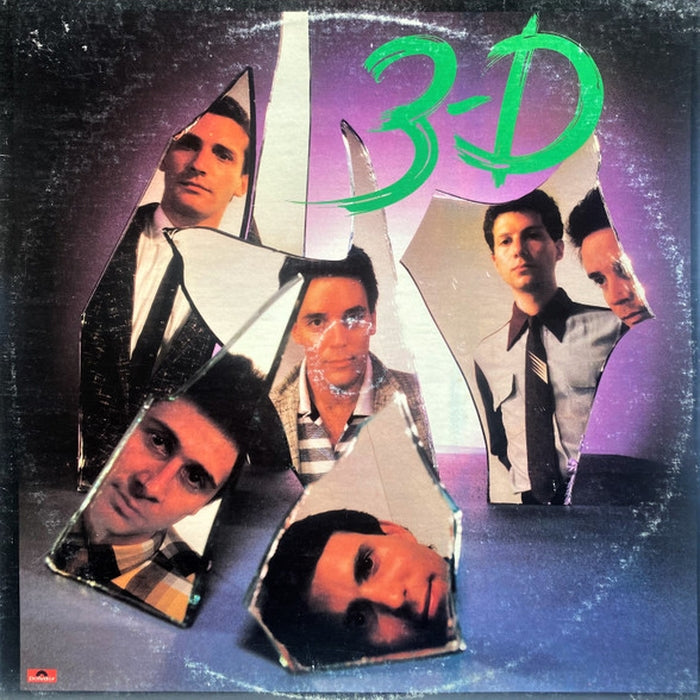 3-D – 3-D (E/VG+) - VINYL LP