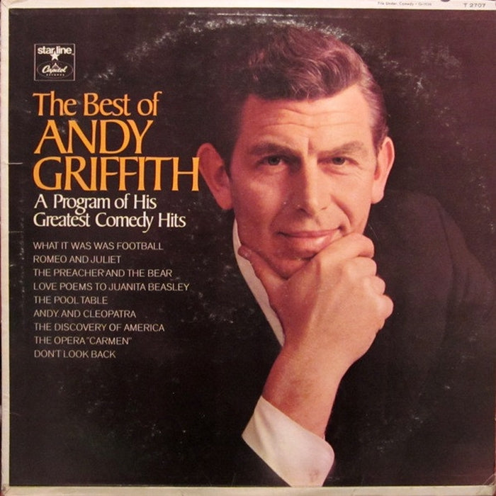 Andy Griffith – The Best Of Andy Griffith: A Program Of His Greatest Comedy Hits (VG+/VG+) - VINYL LP