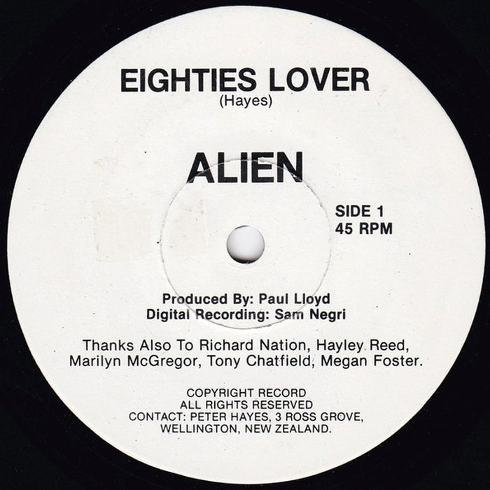 Alien – Eighties Lover (E/Generic) - VINYL LP
