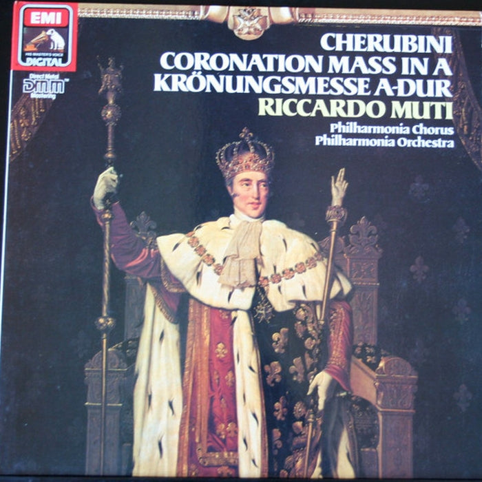 Luigi Cherubini, Riccardo Muti, Philharmonia Chorus, Philharmonia Orchestra – Coronation Mass = Krönungsmesse (E/E) - VINYL LP