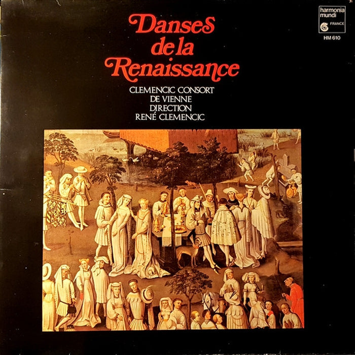 Clemencic Consort, René Clemencic – Danses De La Renaissance (E/VG+) - VINYL LP