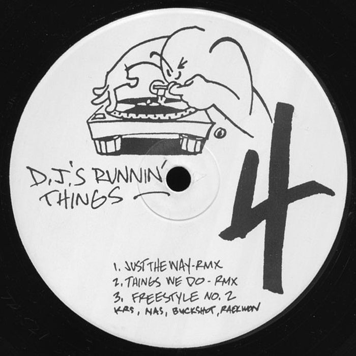 Various – DJ's Runnin' Things 4 (VG+/Generic) - VINYL LP