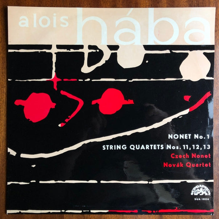 Alois Hába – Nonet No. 1 / String Quartets Nos. 11, 12, 13 (VG+/VG) - VINYL LP