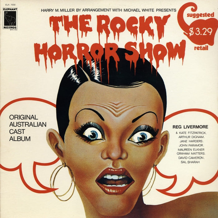 "The Rocky Horror Show" Original Australian Cast – The Rocky Horror Show: Original Australian Cast Album (VG+/VG+) - VINYL LP