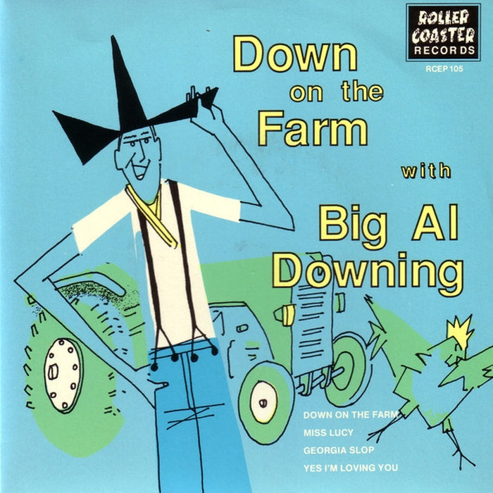 Al Downing – Down On The Farm With Big Al Downing (VG+/E) - VINYL LP