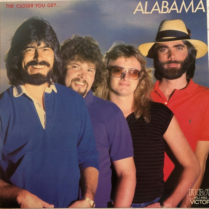 Alabama – The Closer You Get... (E/VG) - VINYL LP