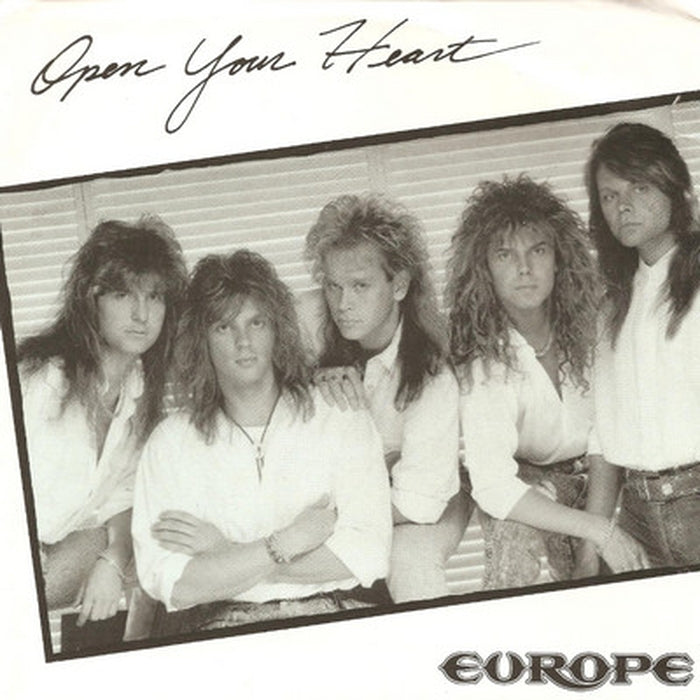 Europe – Open Your Heart (VG+/VG+) - VINYL LP