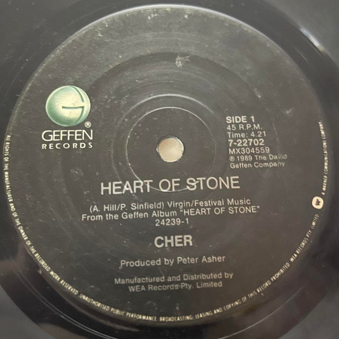 Cher – Heart Of Stone (VG+/VG+) - VINYL LP