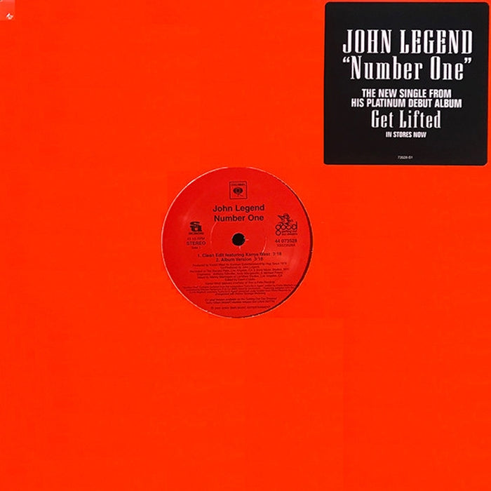 John Legend – Number One (E/Generic) - VINYL LP