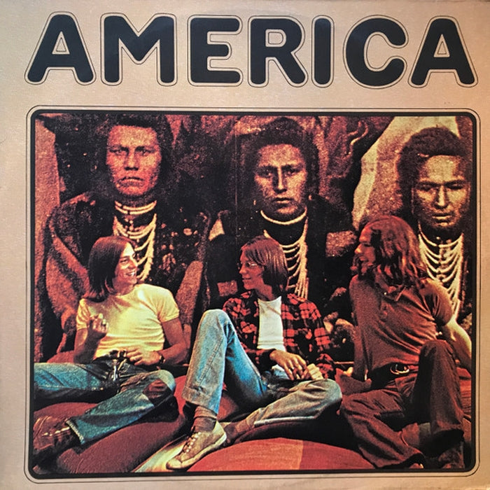 America – America (VG+/VG) - VINYL LP