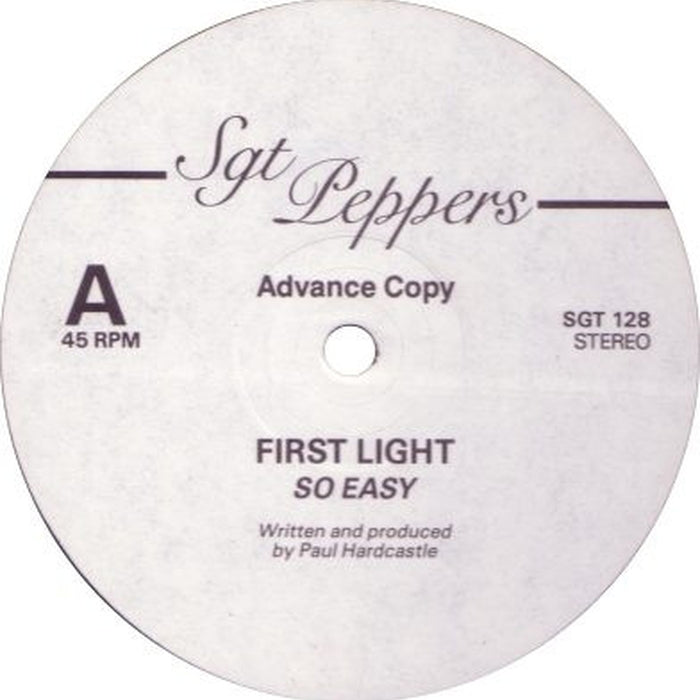 First Light – So Easy (VG+/Generic) - VINYL LP