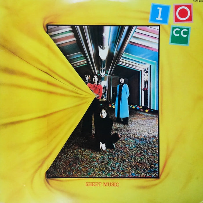 10cc – Sheet Music (VG+/VG+) - VINYL LP