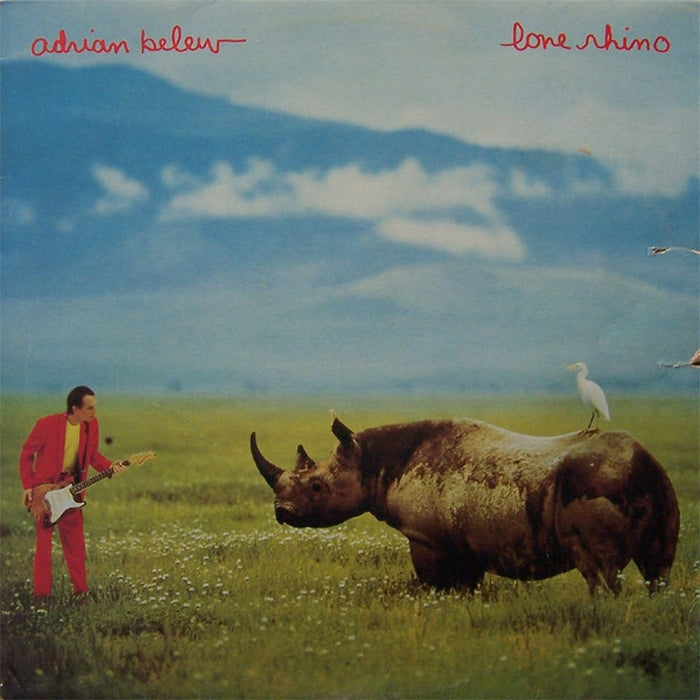 Adrian Belew – Lone Rhino (E/VG+) - VINYL LP