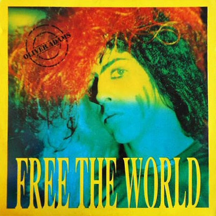 Oliver Adams – Free The World (VG+/VG) - VINYL LP