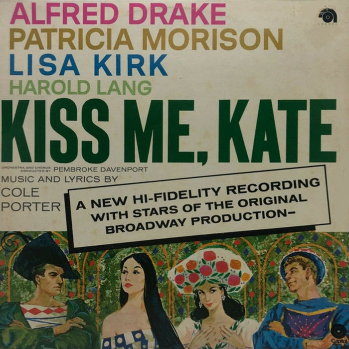 Alfred Drake, Patricia Morison, Lisa Kirk, Harold Lang, Cole Porter – Kiss Me, Kate (E/E) - VINYL LP