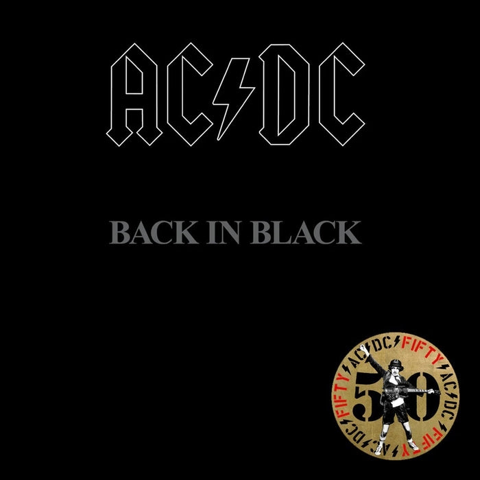 AC/DC – Back In Black (50th anniversary gold vinyl) - VINYL LP