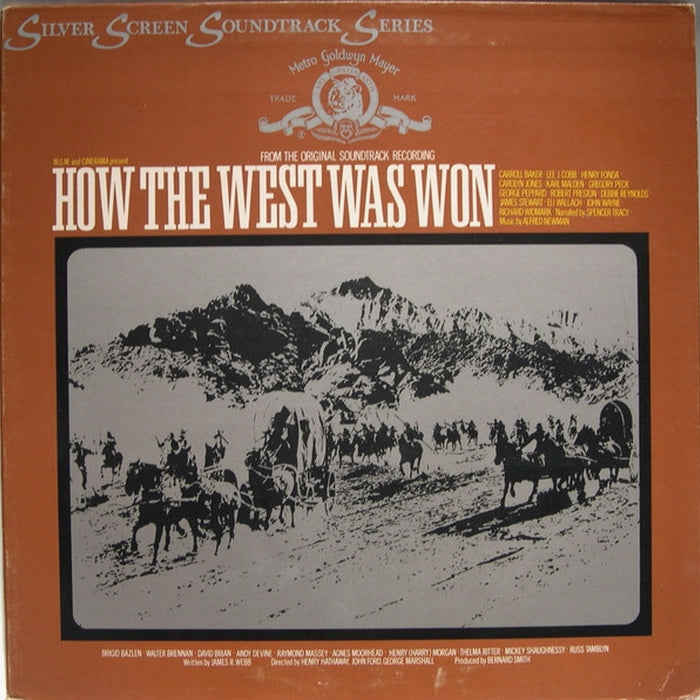 Alfred Newman, Debbie Reynolds, Ken Darby – From The Original Soundtrack Recording How The West Was Won (VG+/VG+) - VINYL LP